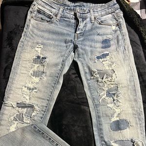 Ralph Lauren Denim & Supply distressed jeans